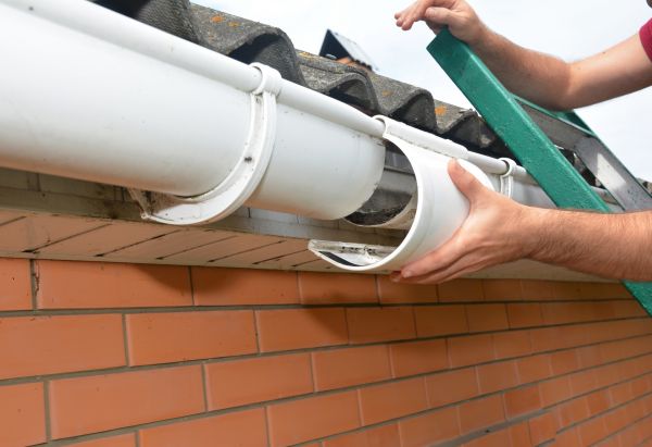 Gutter Seam Repair in Grayson