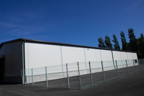 Warehouse Gutter Installation in Grayson
