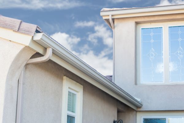 Continuous Gutter Installation in Grayson