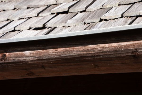 Wood Rain Gutter Installation in Grayson