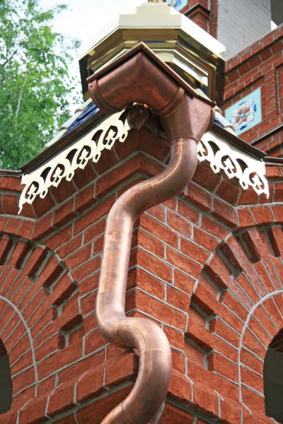Church Downspout Installation in Grayson